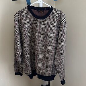 Brooks Brothers Houndstooth Sweater